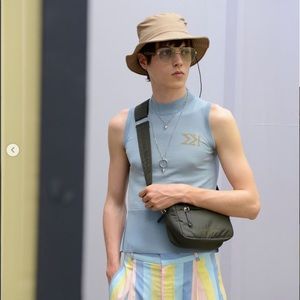 MAISON KITSUNE Camera bag worn once like new with dust bag